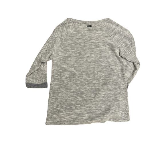 COLUMBIA SPORTSWEAR Sweatshirt Womens XS Lightweight Boho 3/4 Sleeve Gray - Picture 2 of 9